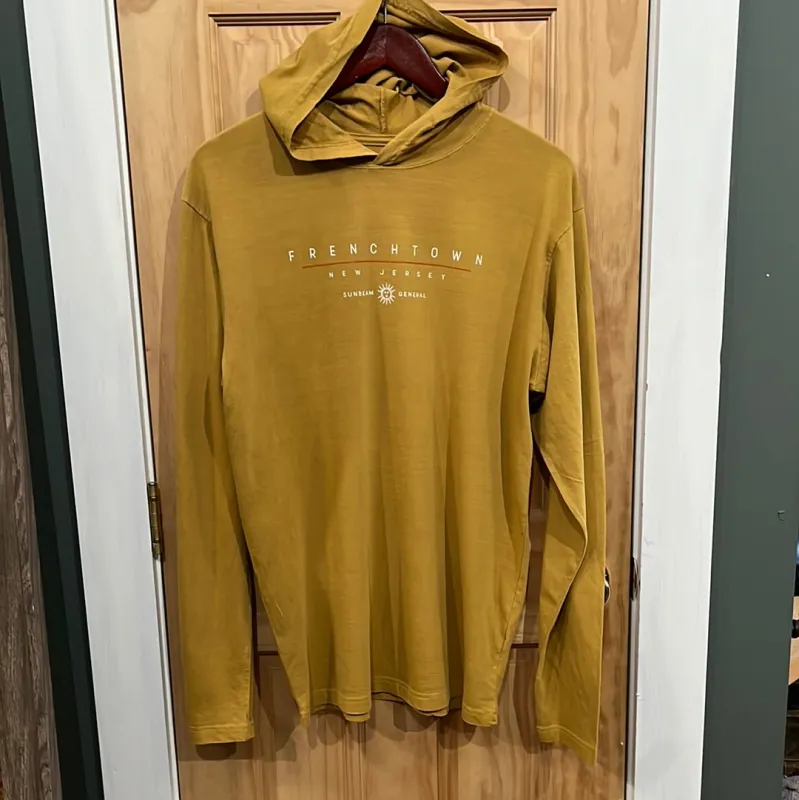 Frenchtown Icon Tee Hoody - Golden sold by Sunbeam