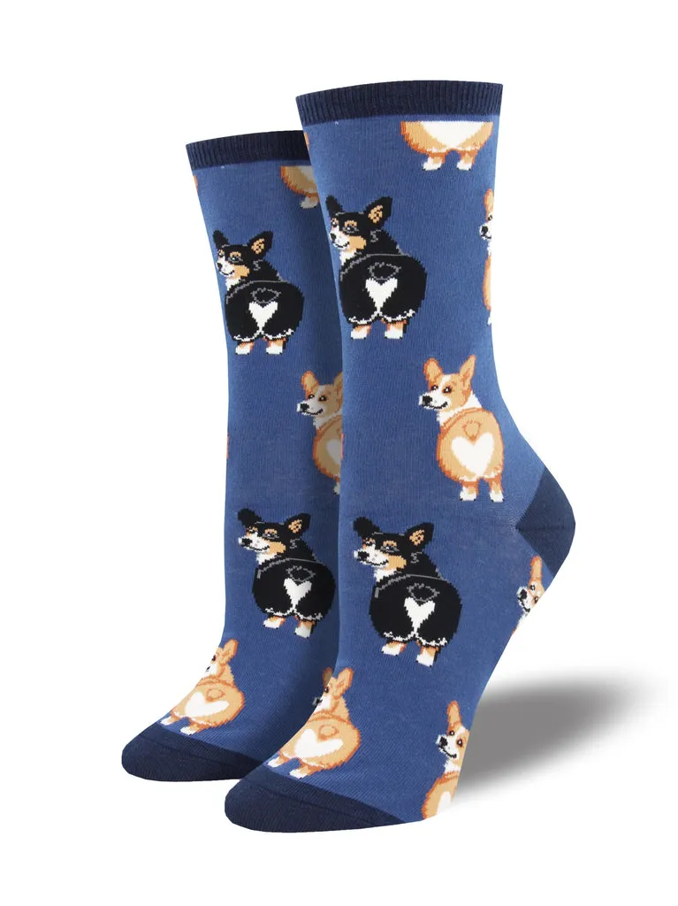 Women's Corgi Butt Socks sold by Sunbeam product image thumbnail 2