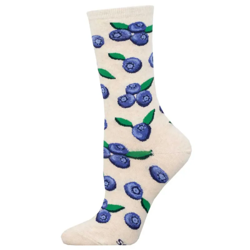 Women's Blueberry Socks sold by Sunbeam