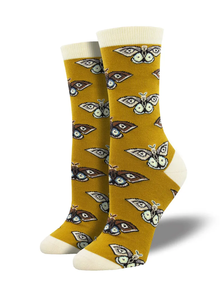 Vintage Moth Bamboo Socks sold by Sunbeam product image thumbnail 2
