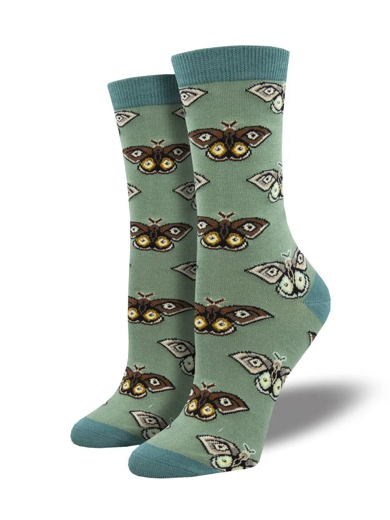 Vintage Moth Bamboo Socks sold by Sunbeam