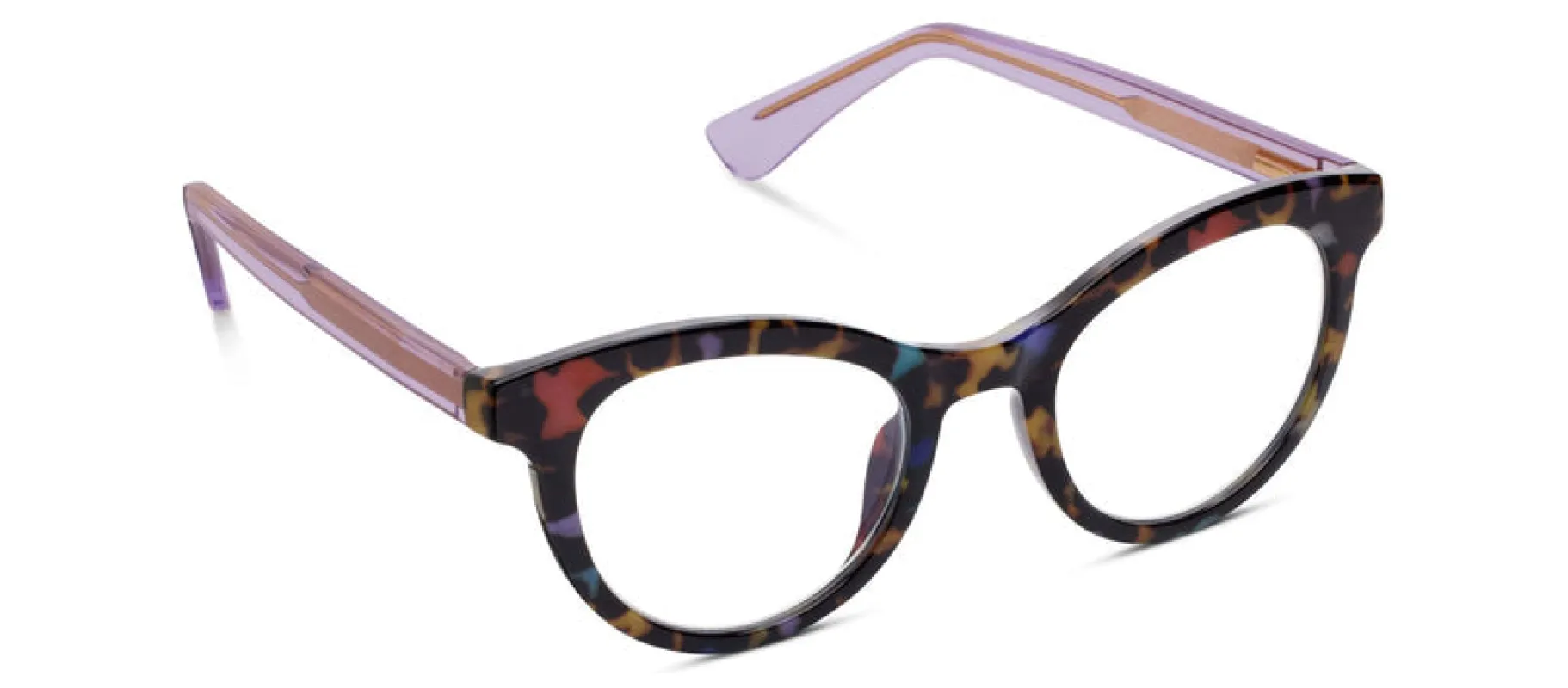 Tribeca - Peepfetti Tortoise/Purple Peepers sold by Sunbeam