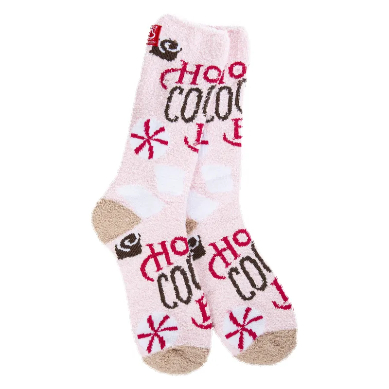Hot Cocoa Bar Holiday Christmas Cozy Socks sold by Sunbeam