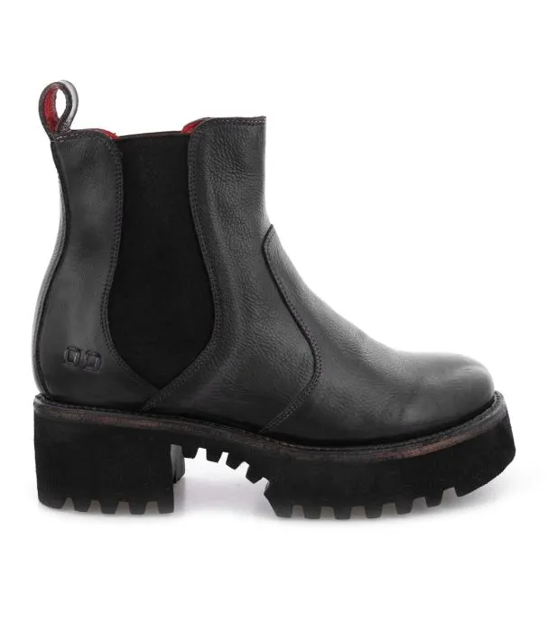 Valda Hi Ankle Boot - Black Rustic sold by Sunbeam