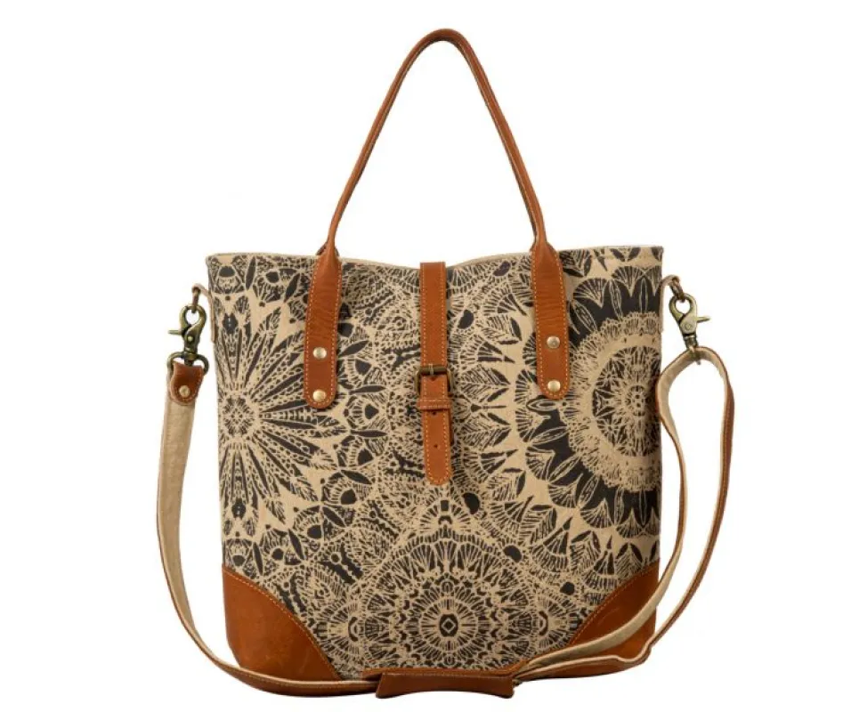 Le Medallion Vintage Cut Shoulder Bag sold by Sunbeam