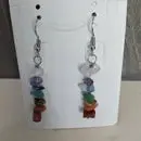 Gemstone Chip Earrings sold by Sunbeam product image thumbnail 3