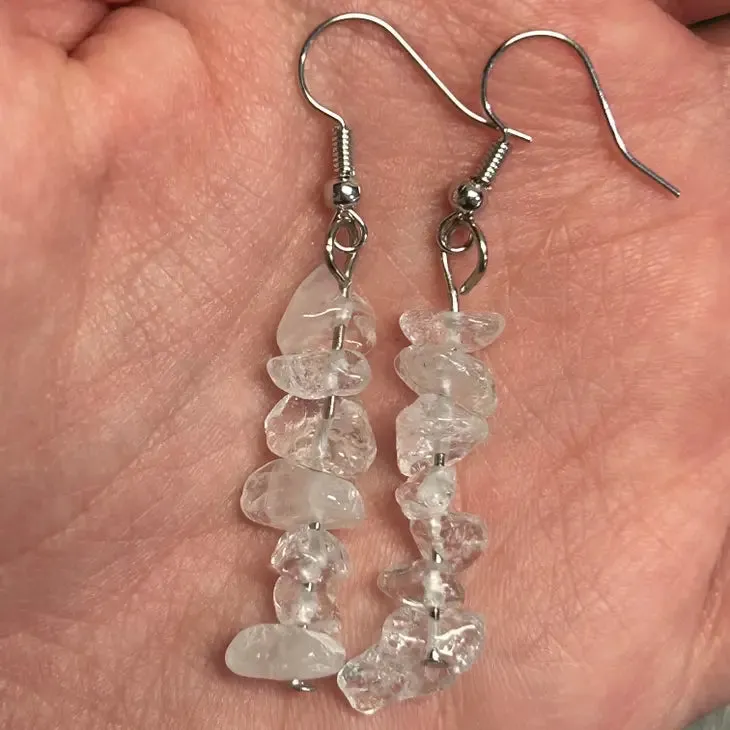 Gemstone Chip Earrings sold by Sunbeam product image thumbnail 2