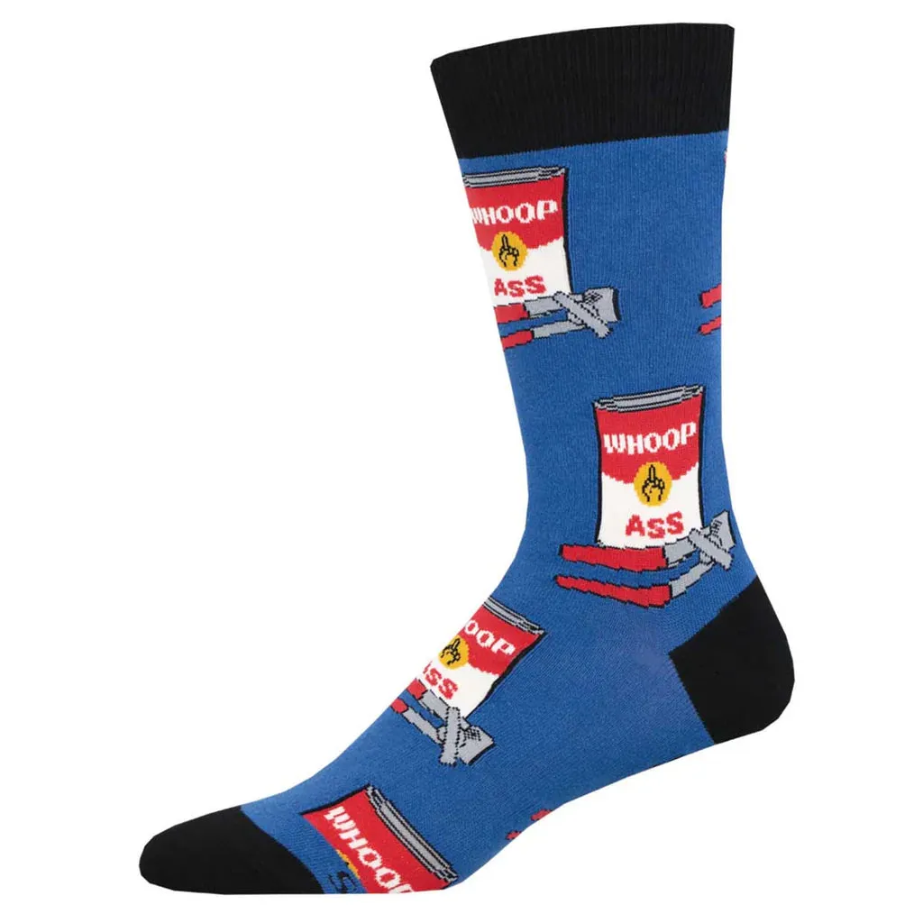 Men's Can Of Whoop Ass Socks sold by Sunbeam product image thumbnail 2