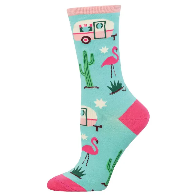 Retro Camper Women's Socks sold by Sunbeam
