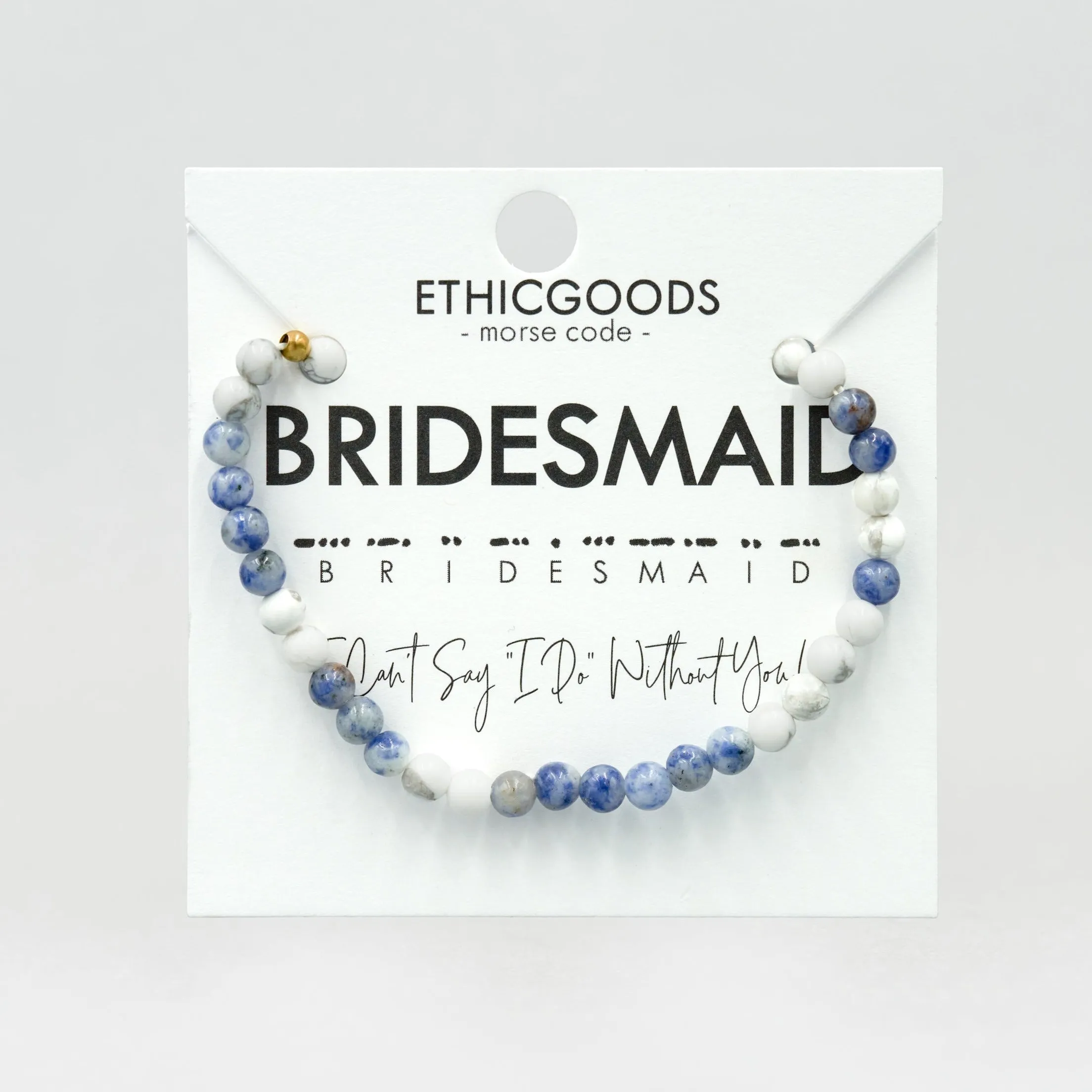 Morse Code Bracelet | BRIDESMAID sold by Sunbeam product image thumbnail 2