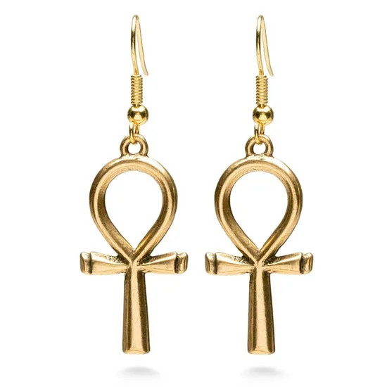 Ankh Earrings - Large sold by Sunbeam