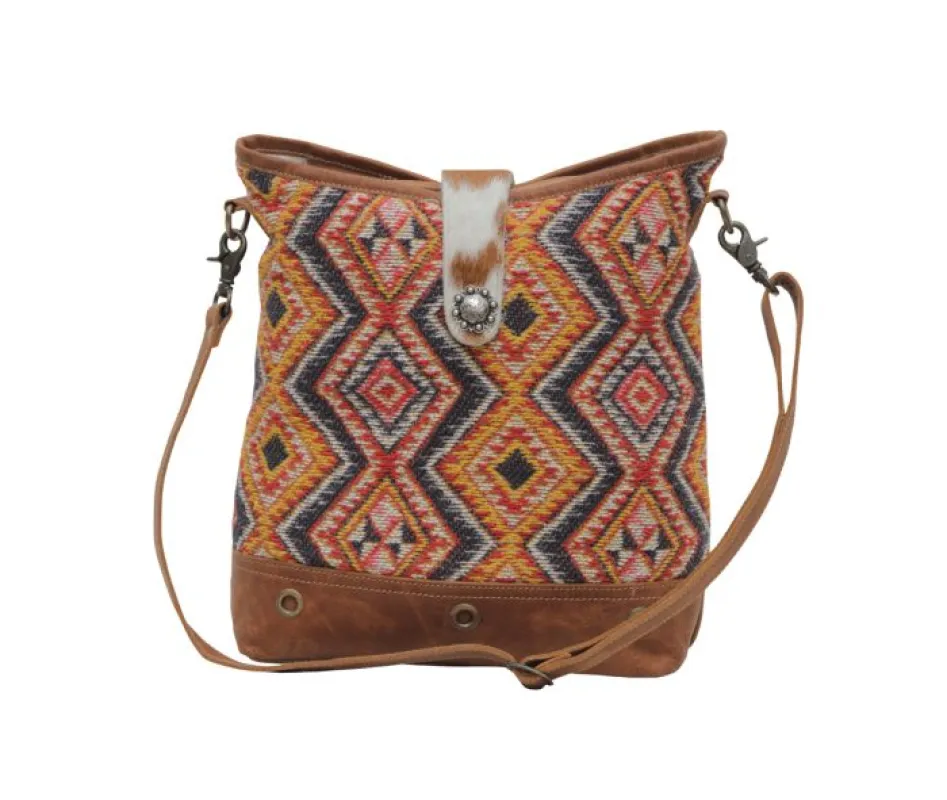 Orange Embers Shoulder Bag sold by Sunbeam