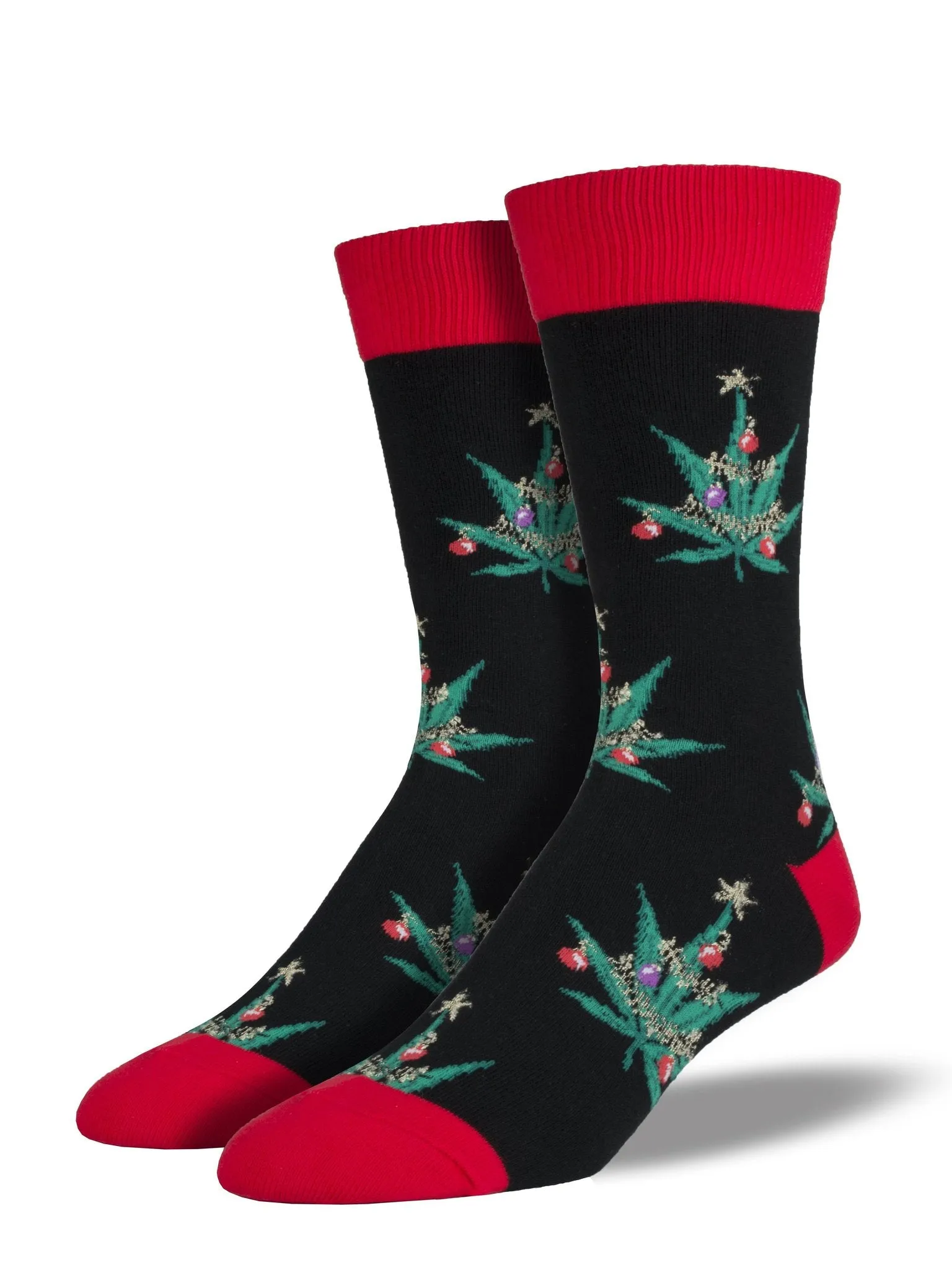 Pot Lovers Xmas Men's Socks sold by Sunbeam