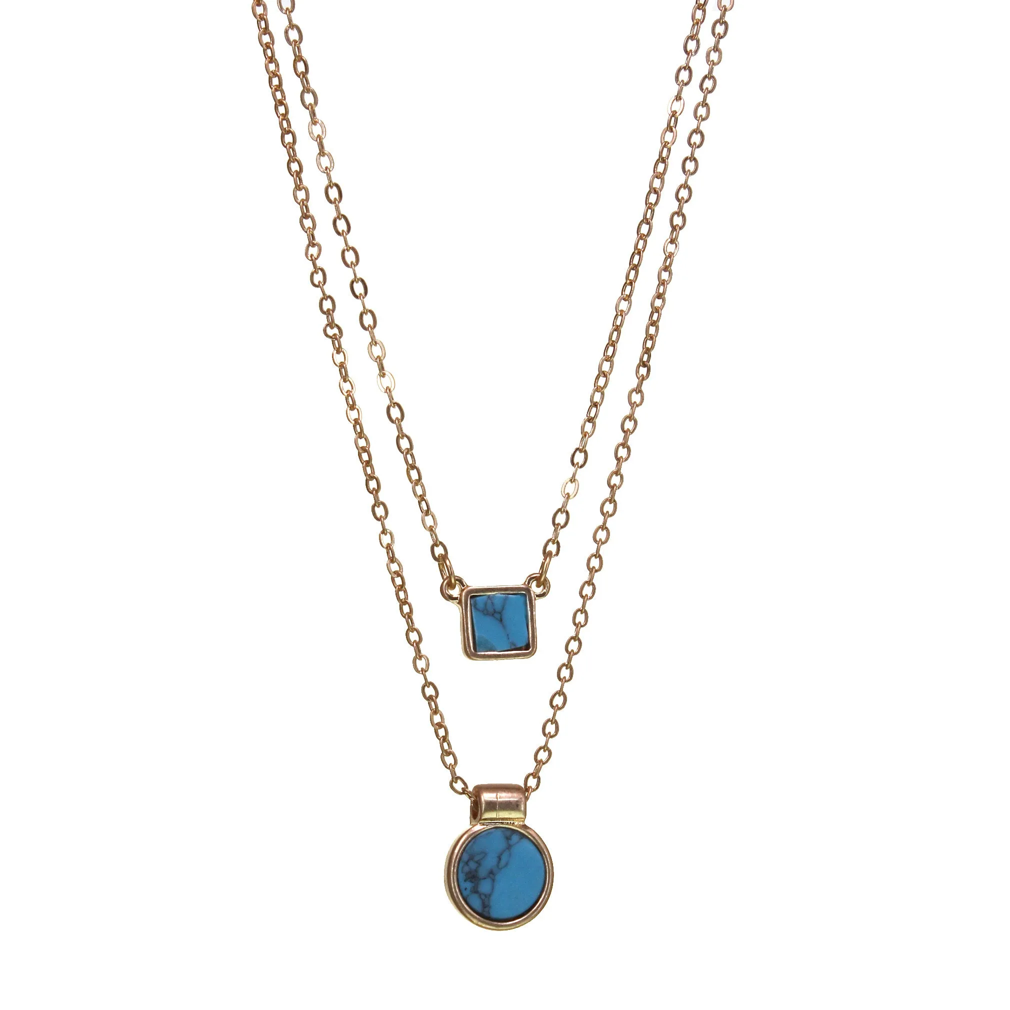 Double Strand Howlite Necklace sold by Sunbeam product image thumbnail 3