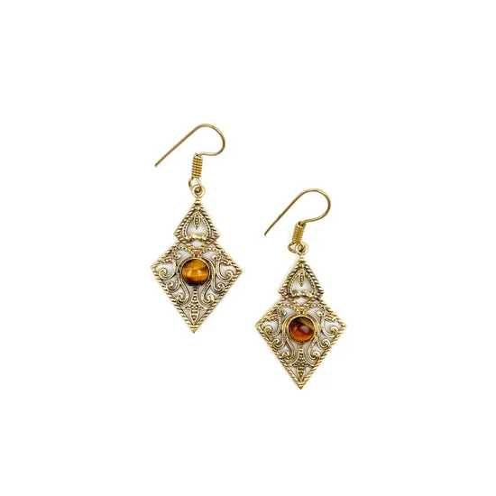 Gold Tanvi Earrings sold by Sunbeam product image thumbnail 2