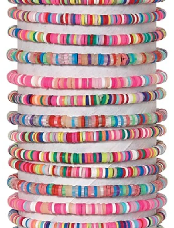 4 MM Stretch Multi Colored Bracelet sold by Sunbeam