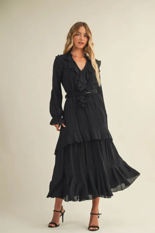 Belted Ruffled Dress sold by Sunbeam