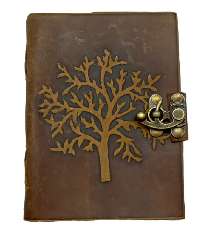 Burnt Tree Soft Leather Journal sold by Sunbeam
