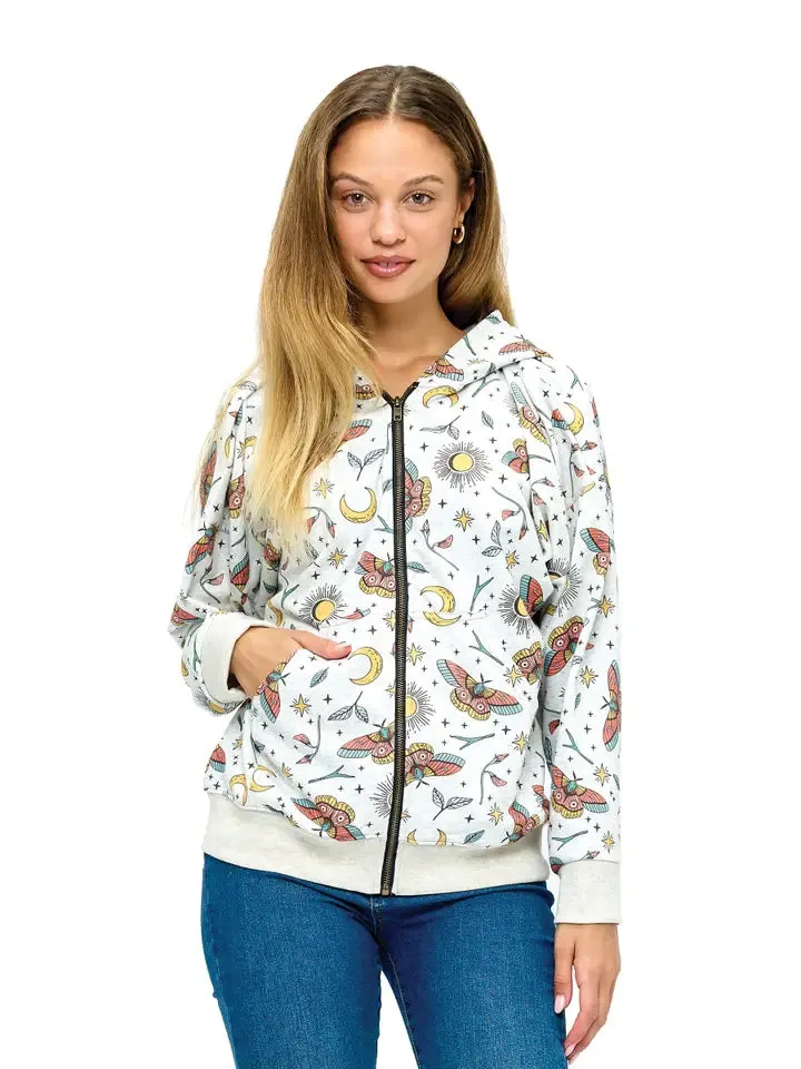 Zip-Up Hoodie Whimsical Celestial sold by Sunbeam product image thumbnail 3