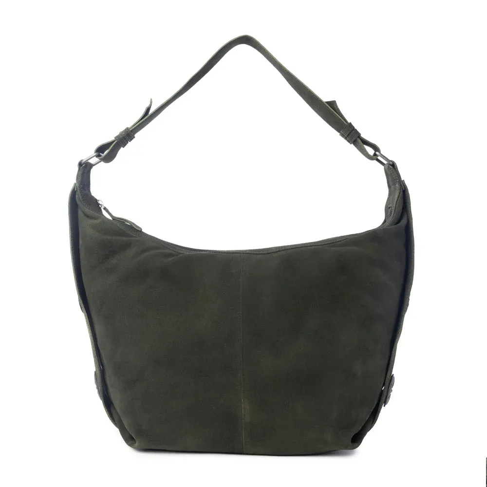 Suede Leather Shoulder Bag sold by Sunbeam product image thumbnail 3