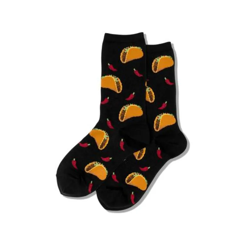 Women's Tacos And Chilis Socks made by Hot Sox