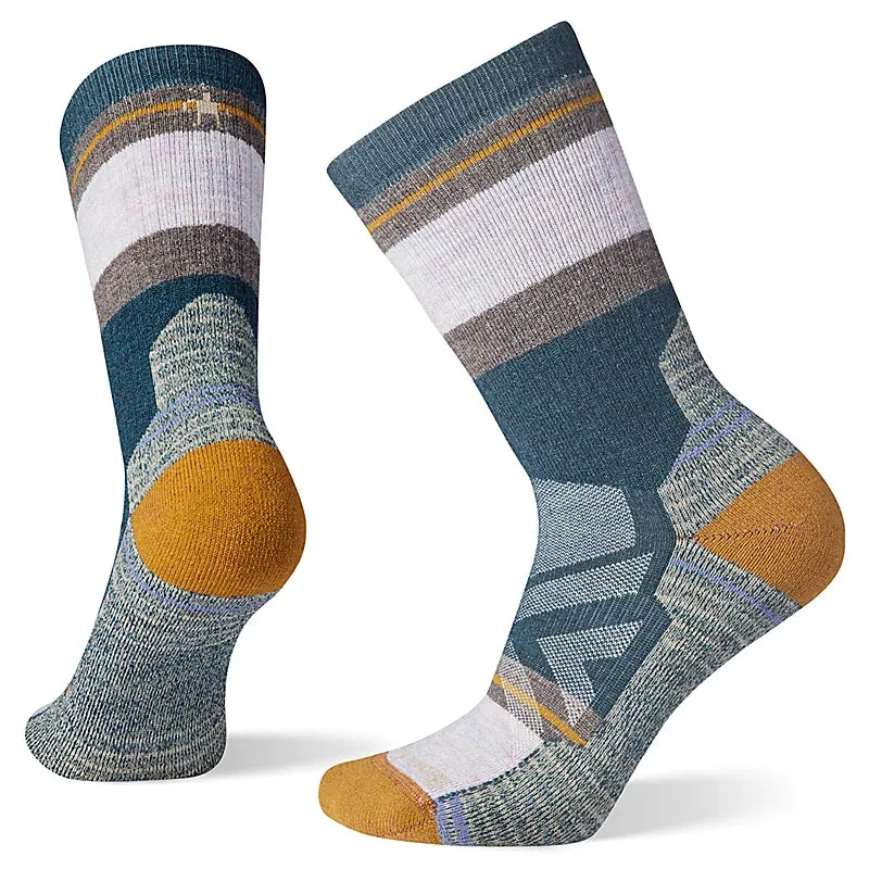 Women's Hike Full Cushion Saturnsphere Crew Socks- Twilight Blue made by Smartwool