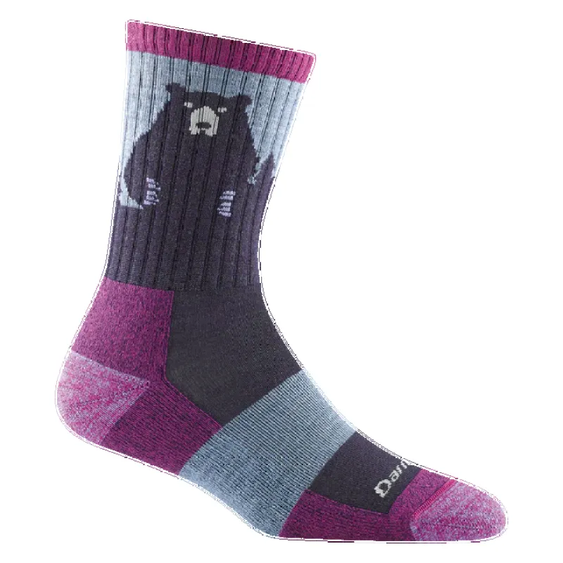 Women's Bear Town Micro Crew Lightweight Hiking Sock sold by Sunbeam