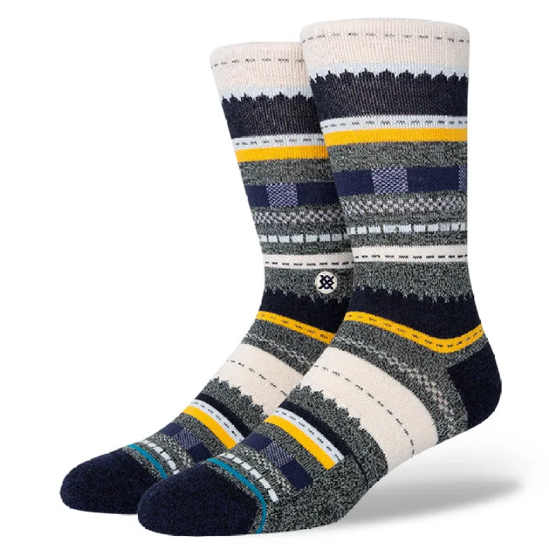 Tucker Crew Blue Men's Socks made by Stance