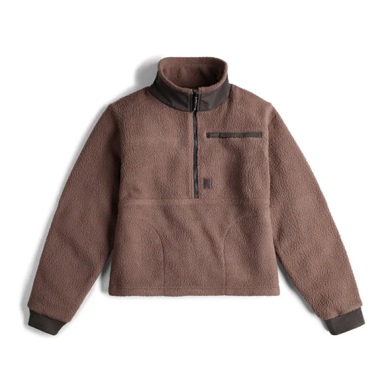 Mountain Fleece Pullover- Peppercorn / Charcoal sold by Sunbeam