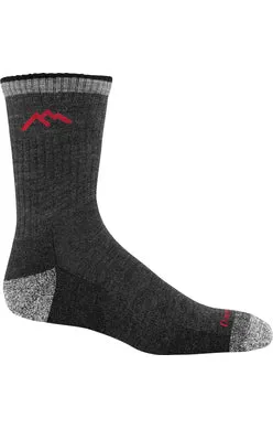 Men's Black Hiker/Trek Micro Crew Midweight with Cushion sold by Sunbeam