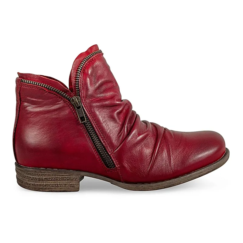 Luna Ankle Boot Red sold by Sunbeam