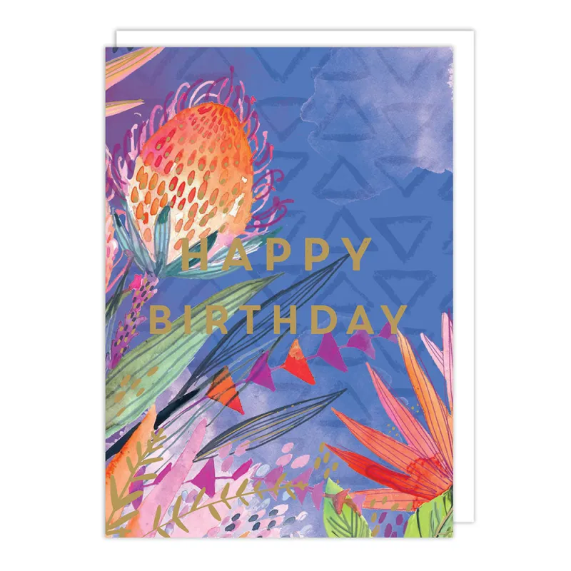 Happy Birthday Floral Card made by Sunbeam