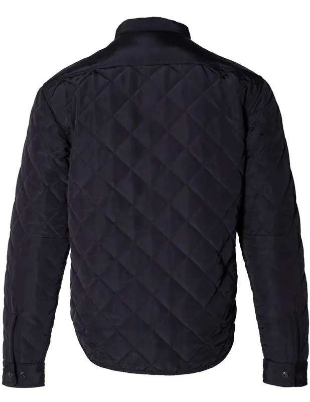 Down-filled Quilted Shirt Jacket - Black sold by Sunbeam product image thumbnail 2