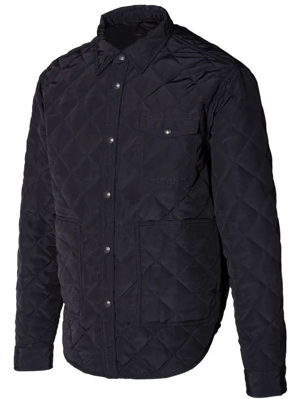 Down-filled Quilted Shirt Jacket - Black sold by Sunbeam product image thumbnail 3