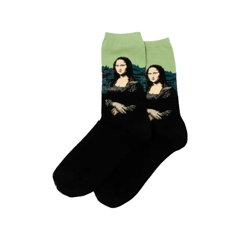 Da Vinci's Mona Lisa Women's Sock sold by Sunbeam