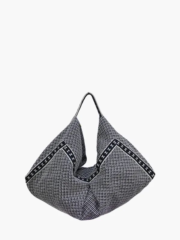 Faya Slouchy Cotton Dual Design Duffle Bag sold by Sunbeam