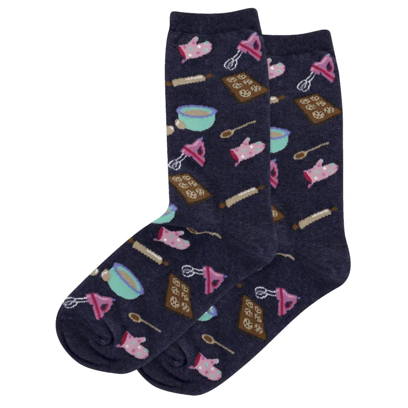 Women's Baking Crew Socks sold by Sunbeam
