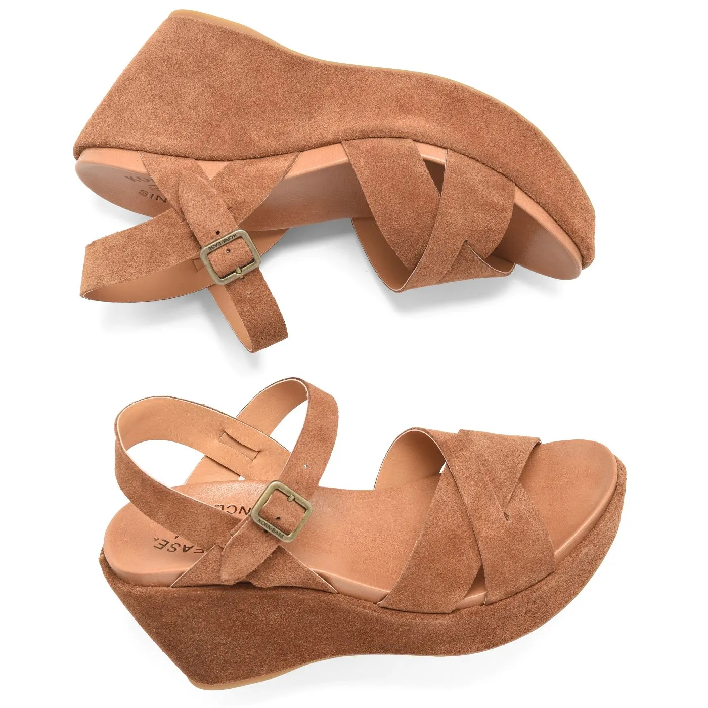 Ava 2.0 Sandal - Brown Suede sold by Sunbeam