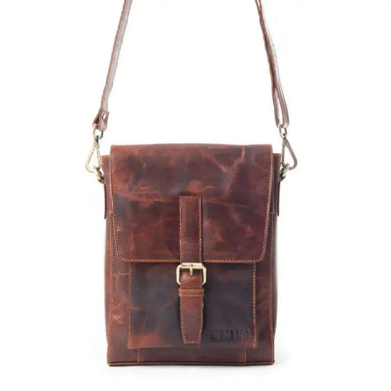 Desmona Peak Messenger Bag made by Myra Bag