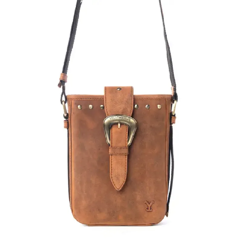 Yellowstone Wildhaven Amber Buckle Crossbody Bag made by Myra Bag