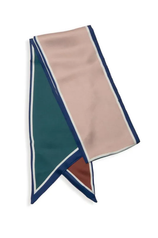 Color Block Reversible Scarf made by Joy Susan