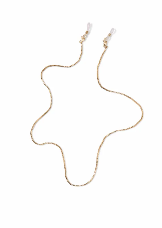 Flat Chain in Gold made by Sunday Somewhere