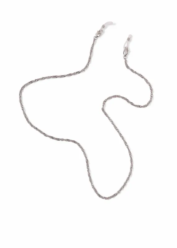 Twisted Chain in Silver sold by Sunday Somewhere