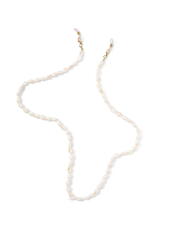 Shell Chain in White sold by Sunday Somewhere