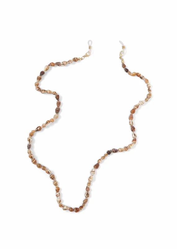 Shell Chain in Brown made by Sunday Somewhere