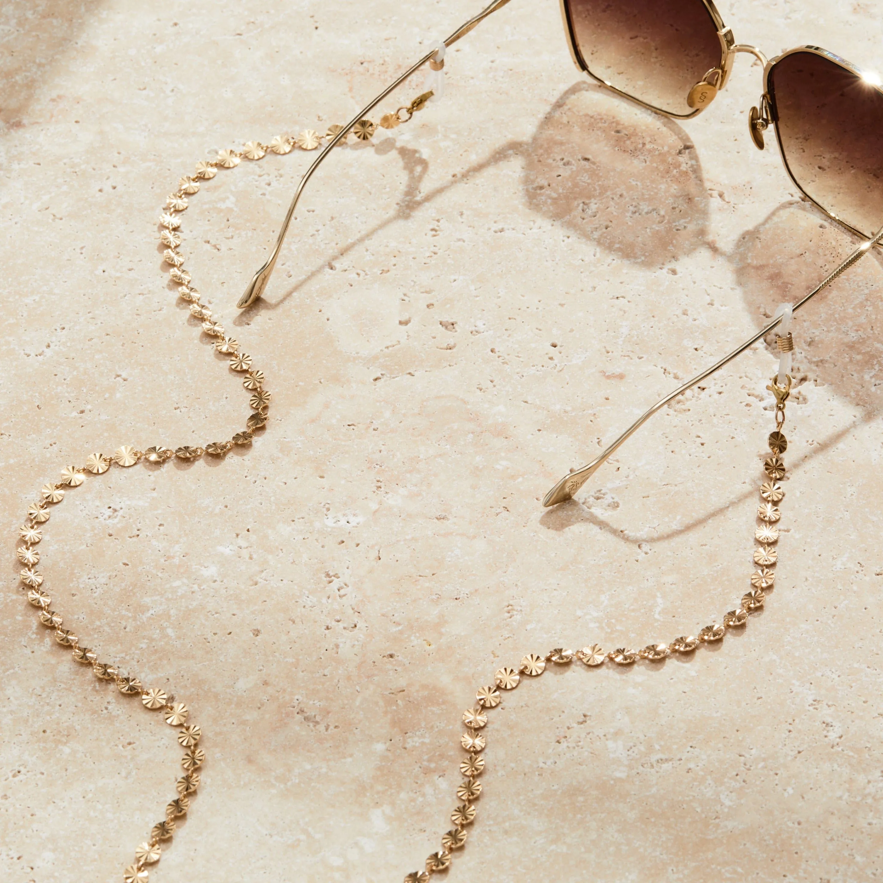 Coin Chain in Rose Gold sold by Sunday Somewhere product image thumbnail 2