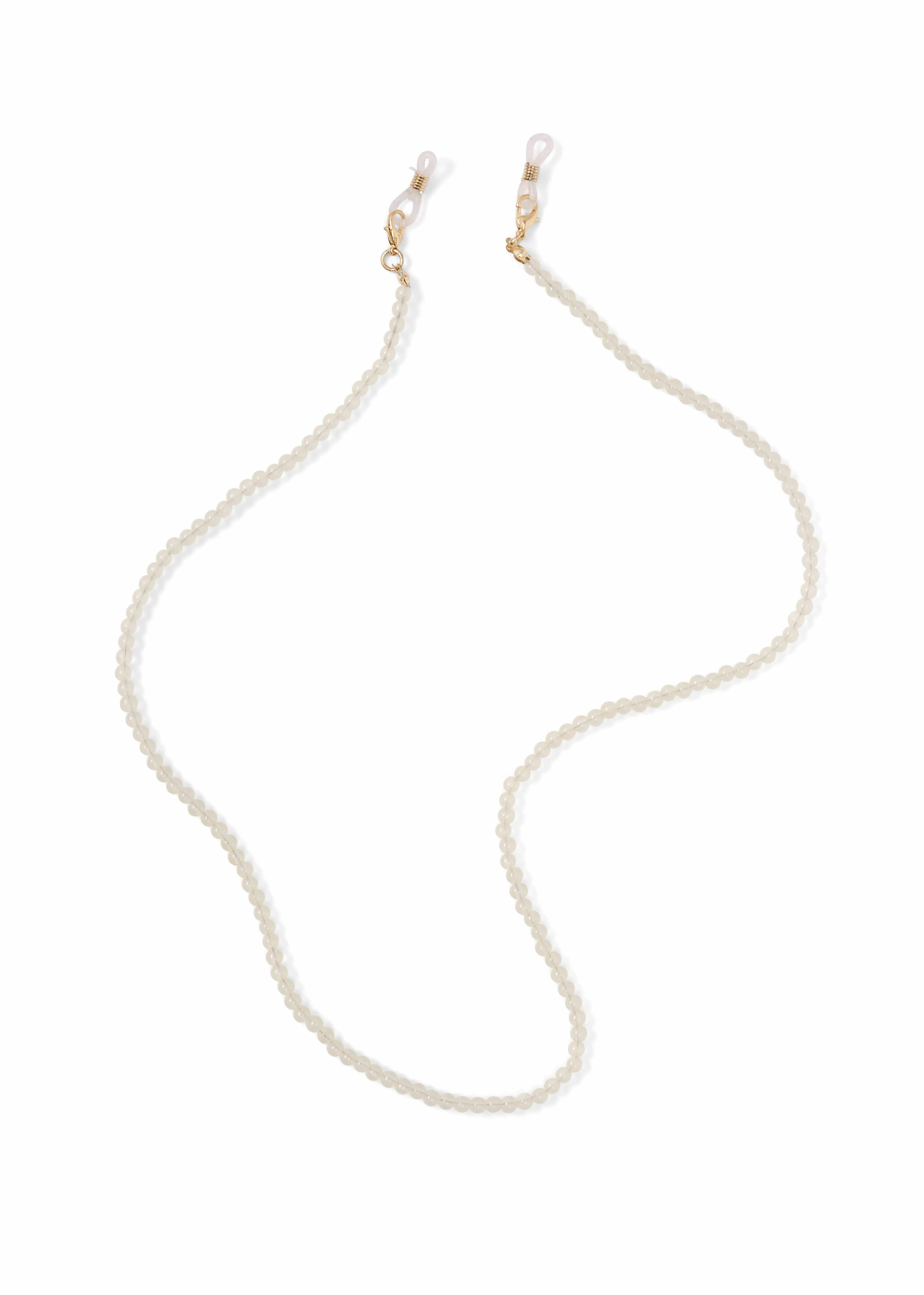 Beaded Chain in White sold by Sunday Somewhere