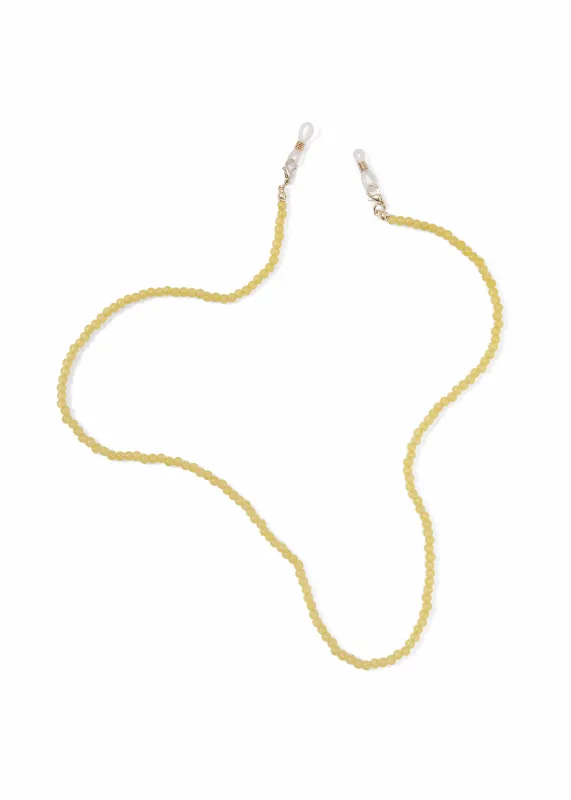 Beaded Chain in Yellow sold by Sunday Somewhere