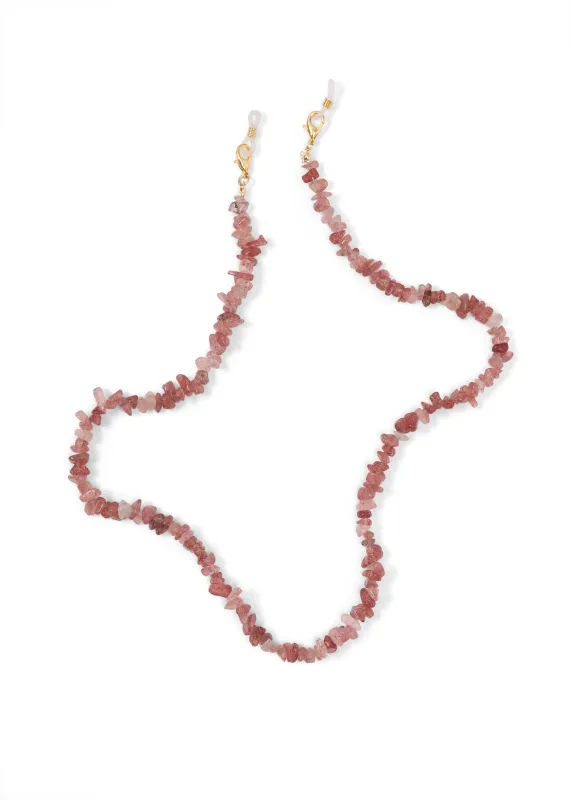 Stone Chain in Pink sold by Sunday Somewhere