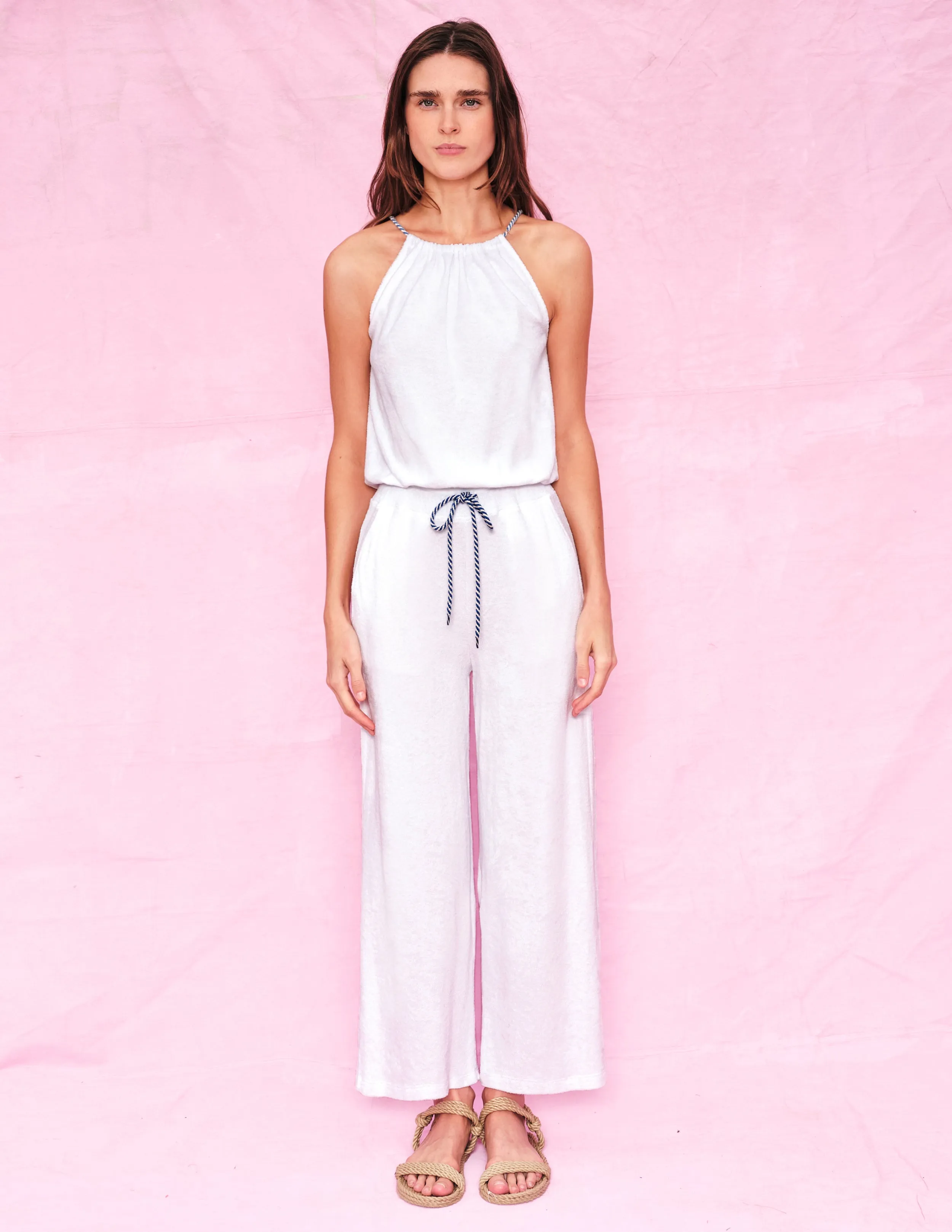 Sundry Bubble Tank Top in White sold by Sundry product image thumbnail 4